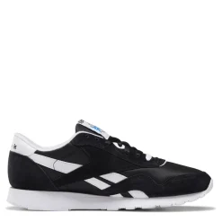 Reebok Nylon Low Top Running Sneakers in Black