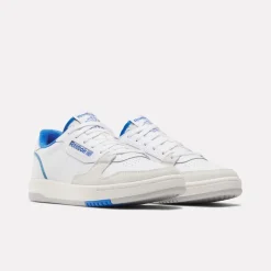 Reebok Phase Court Trainers in White blue