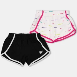 Reebok 2pk Shorts in White
