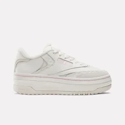 Reebok Reebok X Barbie Club C Trainers in White pink