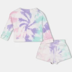 Reebok Tie Dye Set in Multi