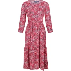 Regatta Briella Printed Elasticated Sun Dress in Red