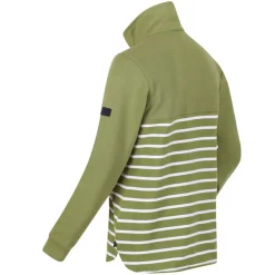 Regatta Camiola II Coolweave Half-Zip Fleece in Green White