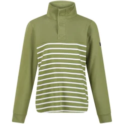 Regatta Camiola II Coolweave Half-Zip Fleece in Green White