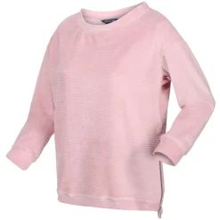 Regatta Crew Neck Relaxed Fit Sweatshirt in Pink