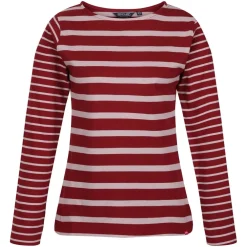 Regatta Farida Long Sleeve Top in Red