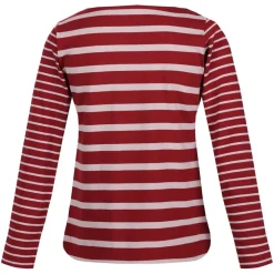 Regatta Farida Long Sleeve Top in Red
