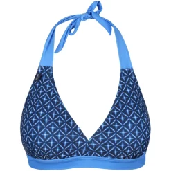 Regatta Flavia Halter Neck Soft Bikini Top in Navy