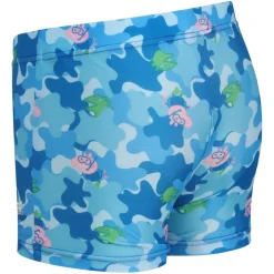 Regatta Infants Peppa Pig Long Sleeve Swimming Suit in aqua