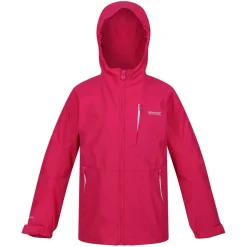 Regatta Juniors Calderdale II Waterproof Jacket in Pink