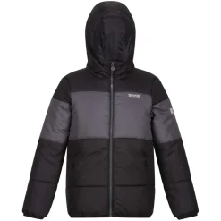 Regatta Juniors Lofthouse VII Insulated Jacket in Black Grey