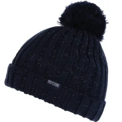 Regatta Juniors Luminosity III Bobble Hat in Navy