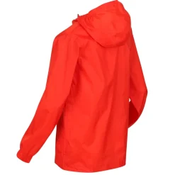Regatta Juniors Pack It Waterproof Jacket in Red