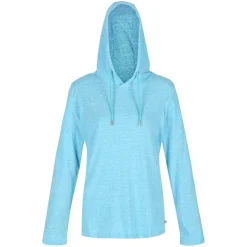 Regatta Maelys Coolweave Jersey Hoody in Blue