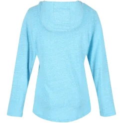 Regatta Maelys Coolweave Jersey Hoody in Blue
