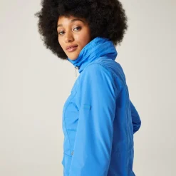 Regatta Navassa Long Windbreaker Jacket in Blue