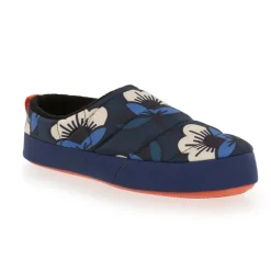 Regatta Orla Kiely Tent Mule Quilted Slippers in Navy
