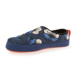 Regatta Orla Kiely Tent Mule Quilted Slippers in Navy