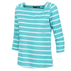 Regatta Polexia Cotton 3/4 Top in Turquoise