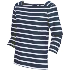 Regatta Polexia Cotton 3/4 Top in Navy-White