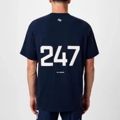 Represent 247 247 Oversized T-Shirt in Blue