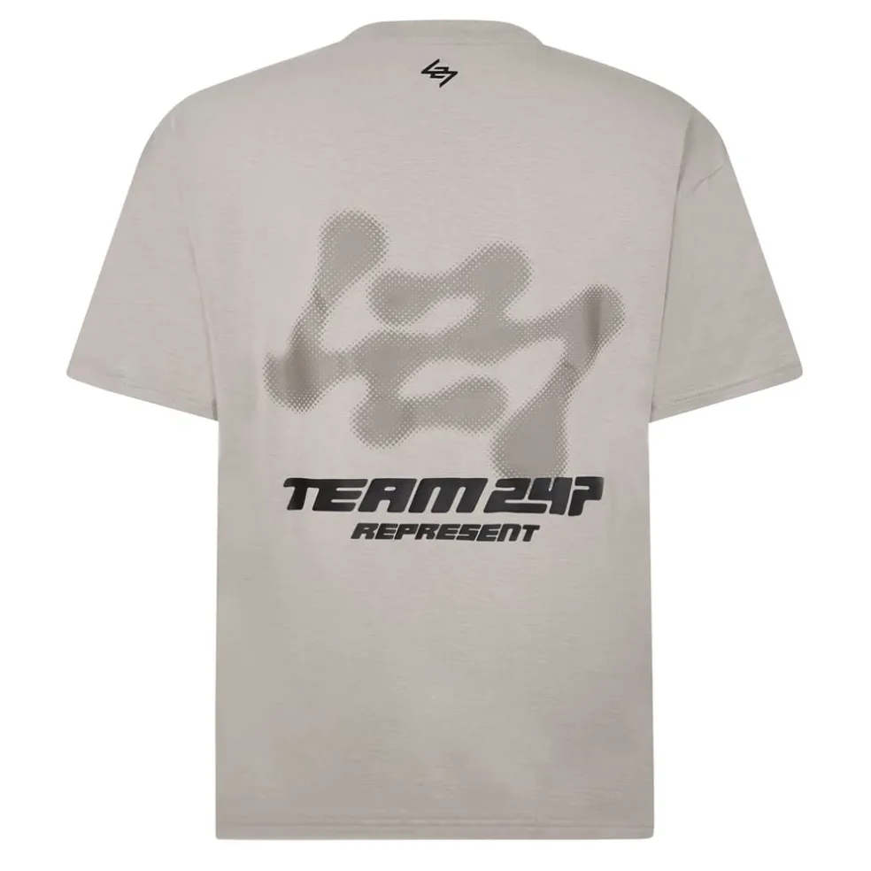 Represent 247 Future Terrains T-Shirt in Grey