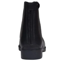 Requisite Tulsi Leather Zipper Bt Ld61 in Black