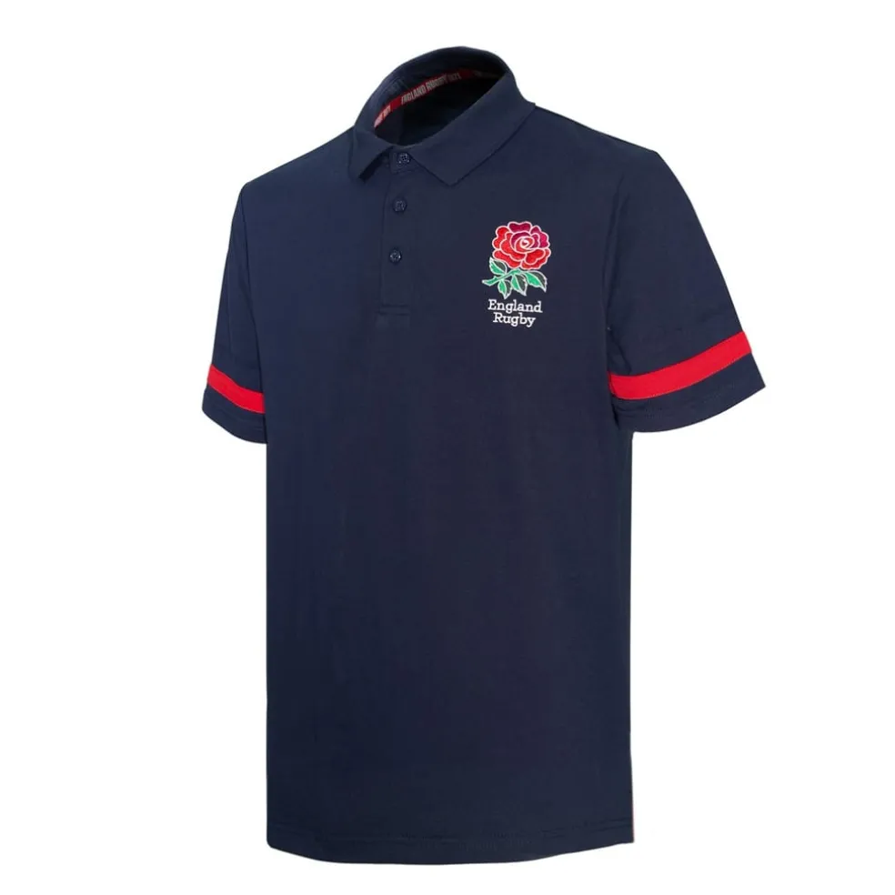 RFU England Core Polo Shirt Adults in Blue