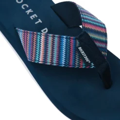 Rocket Dog Adios Stark Flip Flops in Navy