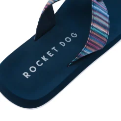 Rocket Dog Adios Stark Flip Flops in Navy