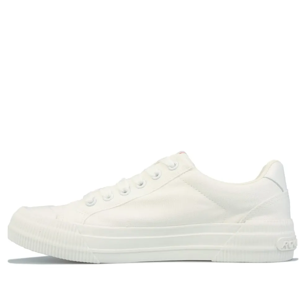 Rocket Dog Cheery Canvas Pumps in White