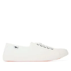 Rocket Dog Chow Chow Elsie Eyelet Pumps in White