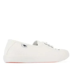 Rocket Dog Chow Chow Elsie Eyelet Pumps in White