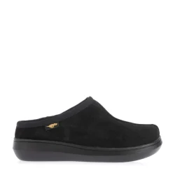 Rocket Dog Sugar Glider Suede Mule Slippers in Black