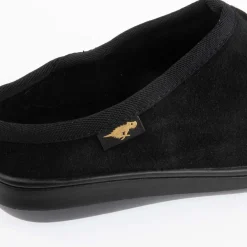 Rocket Dog Sugar Glider Suede Mule Slippers in Black