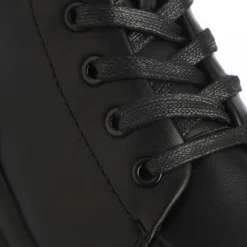 Rocket Dog Trusty Platform Lug Lace Up Boots in Black