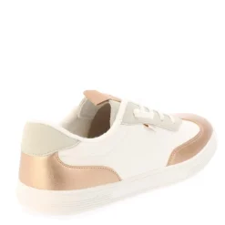 Rocket Dog Zap Trainers in White gold