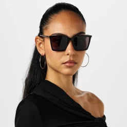 Saint Laurent 474 Sunglasses in Black