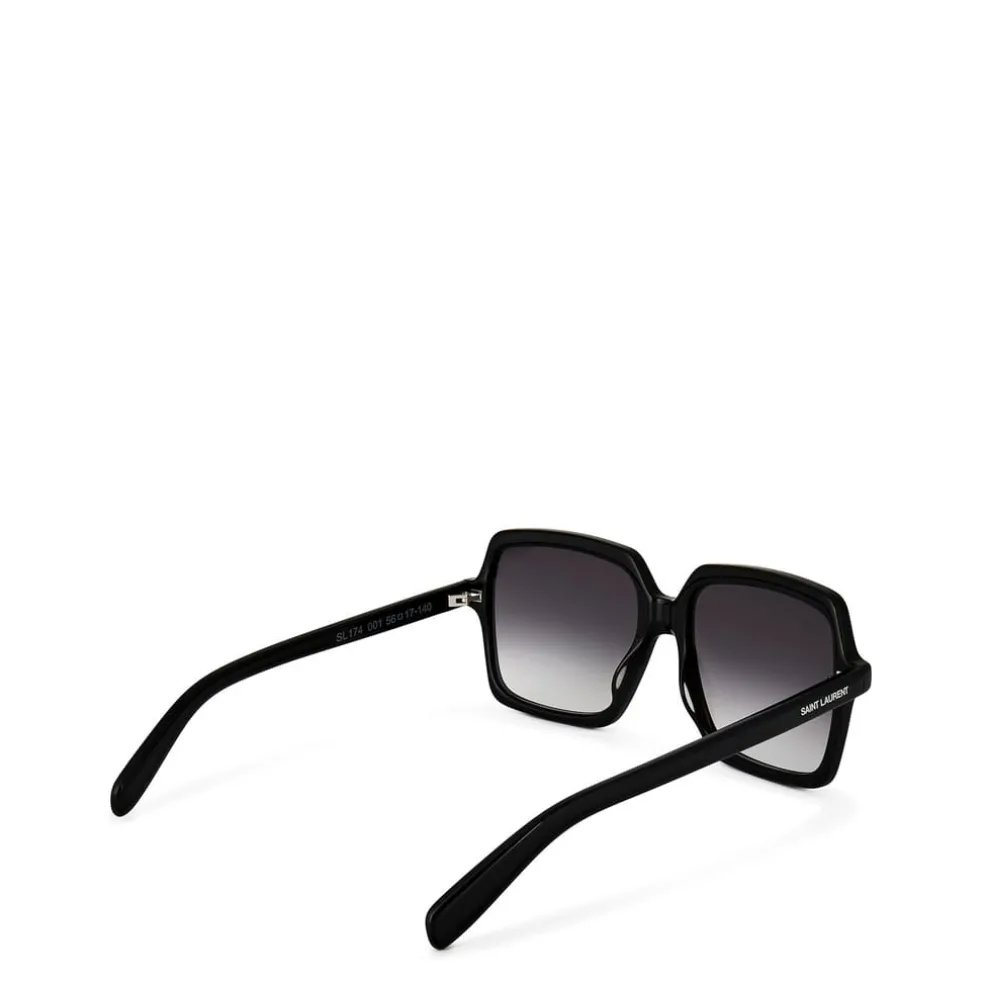 Saint Laurent 174 Sunglasses in Grey