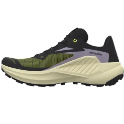 Salomon Genesis Ladies Trail Running Shoes in Black