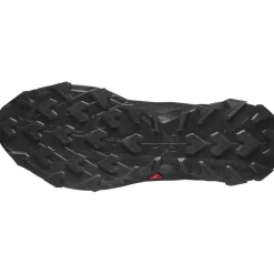 Salomon Mens Alphacross 5 Trail Running Shoes in Black