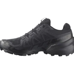 Salomon Mens Speedcross 6 Goretex Trail Running Shoes in Black
