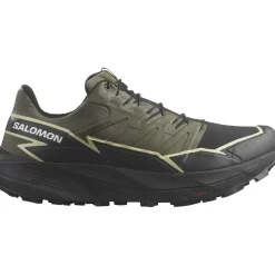 Salomon Mens Thundercross Gore Tex Trail Running Shoes in Green