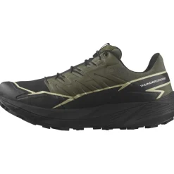 Salomon Mens Thundercross Gore Tex Trail Running Shoes in Green