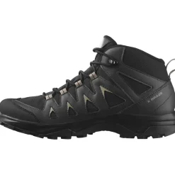 Salomon Mens X Braze Mid GorE-Tex Walking Shoe in Black