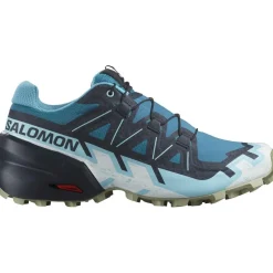 Salomon Womens Speedcross 6 Trail Running Shoes in Blue