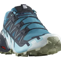 Salomon Womens Speedcross 6 Trail Running Shoes in Blue