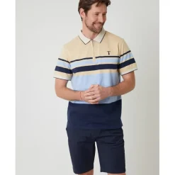 Saltwell Polo Zip in Blue