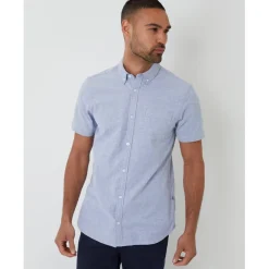 Saltwell Shirt Sslv in Blue