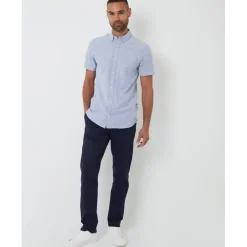 Saltwell Shirt Sslv in Blue